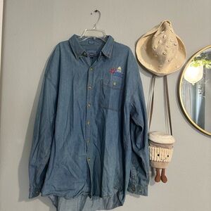 Denim Button Down